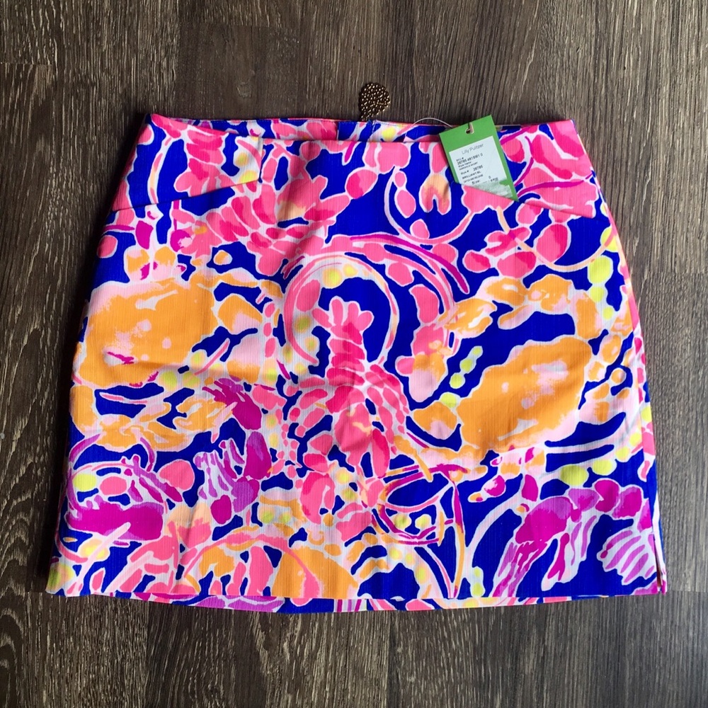 Lilly Pullitzer Marigold Skort, Size 0, NWT